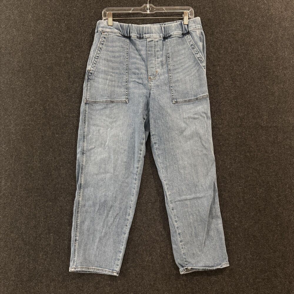 Madewell Light Wash Straight Leg Jeans